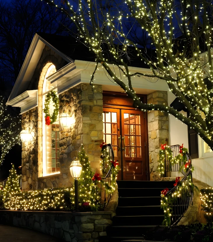 residential christmas lighting