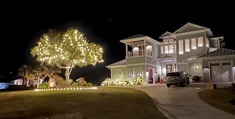 residential christmas lighting