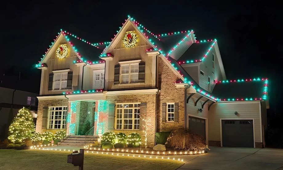 residential christmas lighting
