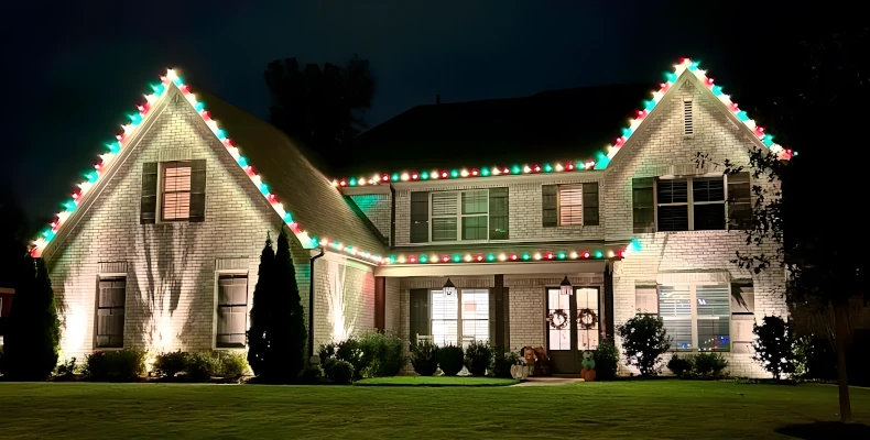 residential christmas lighting